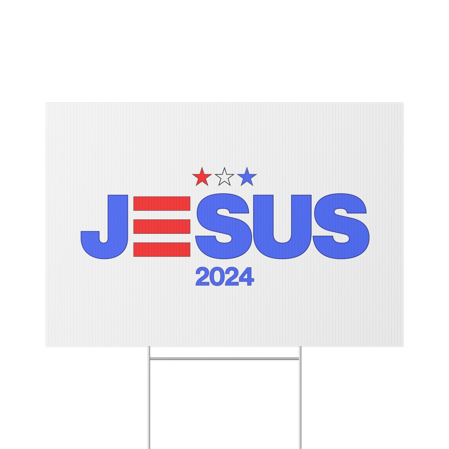 JESUS LAWN SIGN