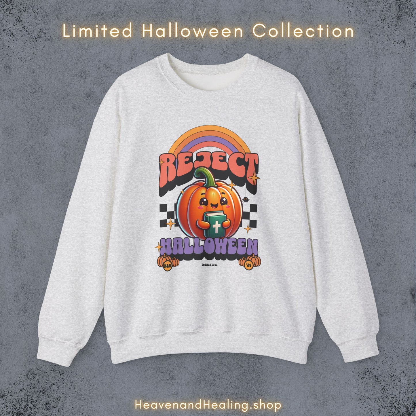 REJECT HALLOWEEN Crewneck