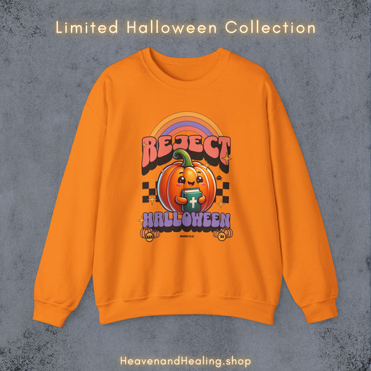 REJECT HALLOWEEN Crewneck